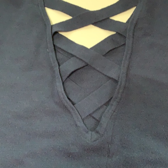 Tribekka 44 L/S Navy Lightweight sweater Sz XXL - Picture 6 of 8